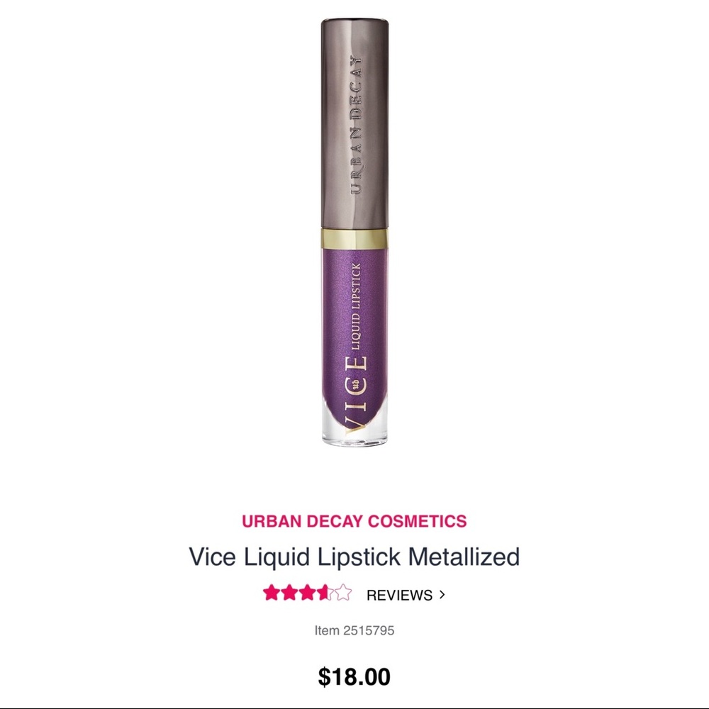 Urban Decay VICE liquid Lipstick - Picture 2 of 8